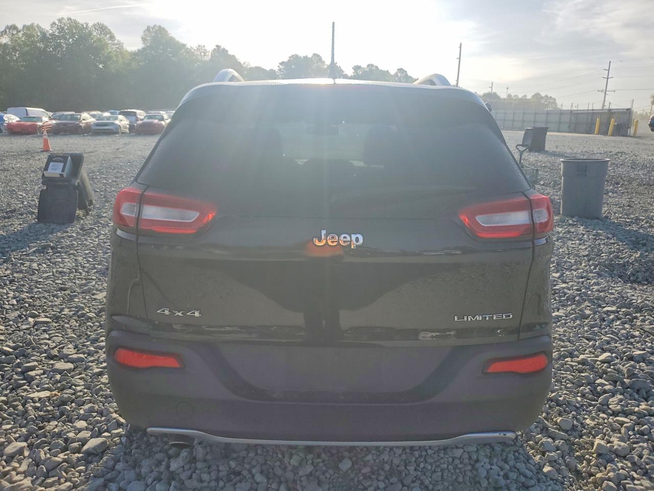 2016 Jeep Cherokee Limited Black vin: 1C4PJMDB4GW357560