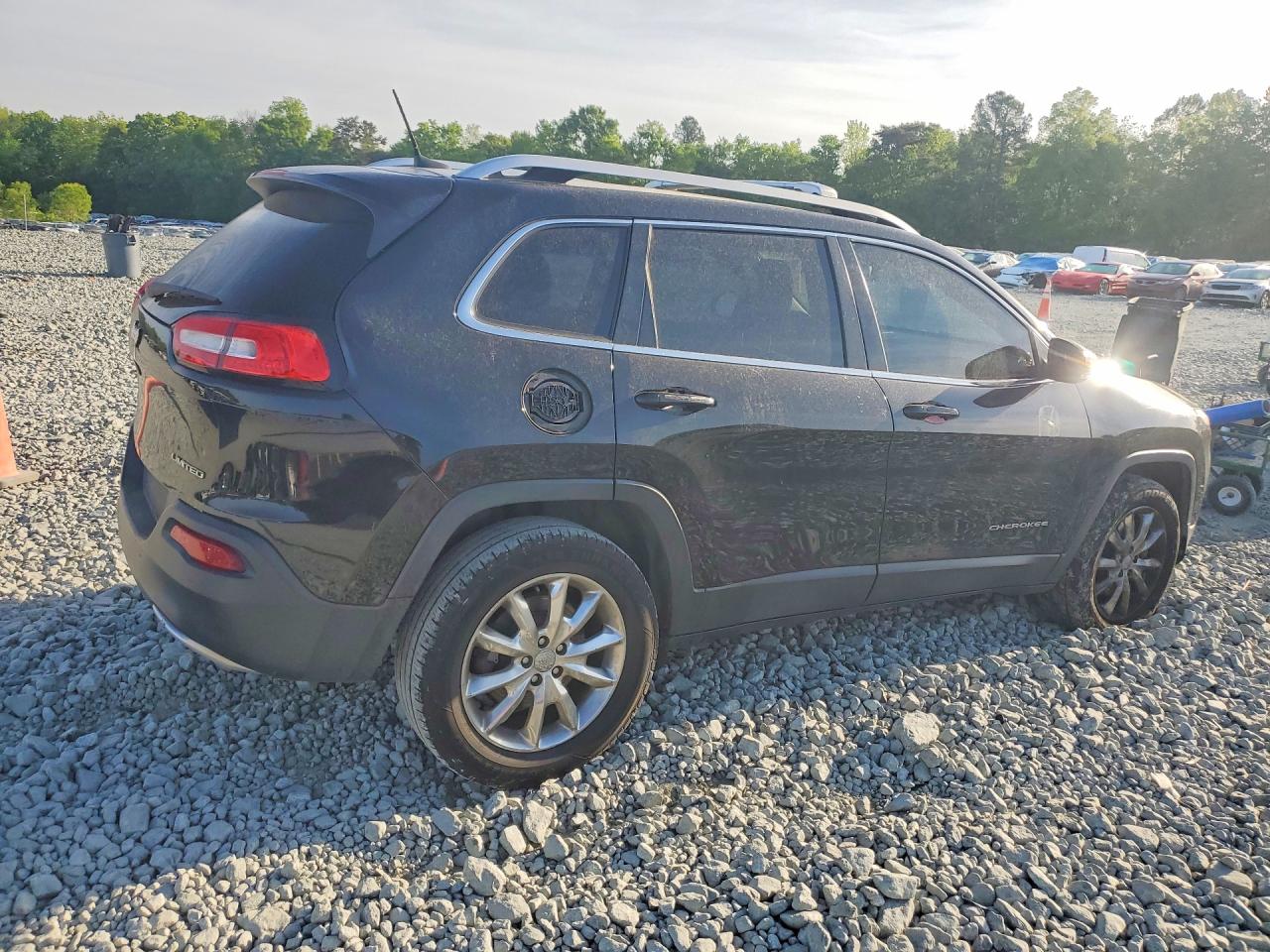 2016 Jeep Cherokee Limited Black vin: 1C4PJMDB4GW357560