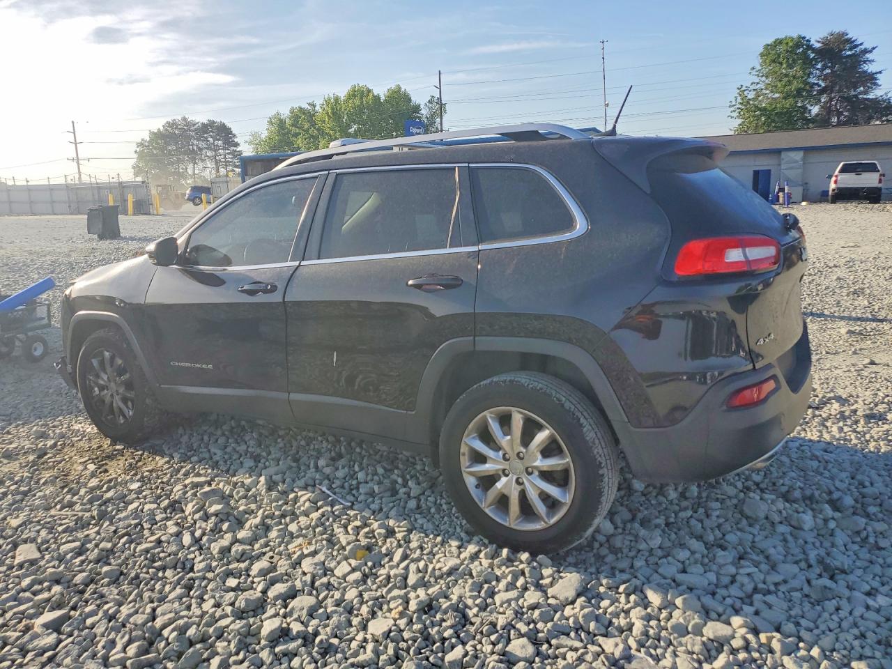 2016 Jeep Cherokee Limited Black vin: 1C4PJMDB4GW357560