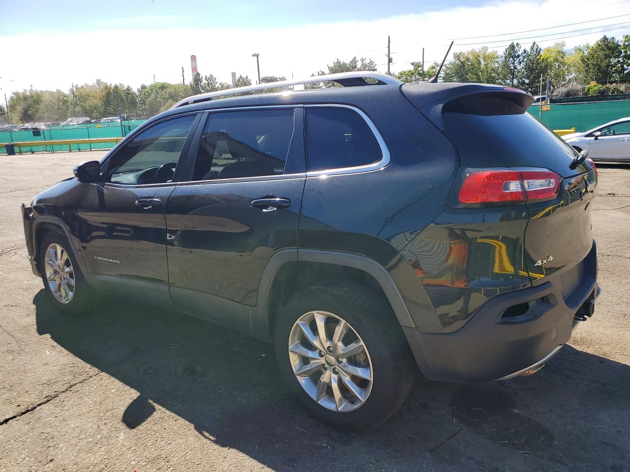 2014 Jeep Cherokee Limited Black vin: 1C4PJMDB5EW145585