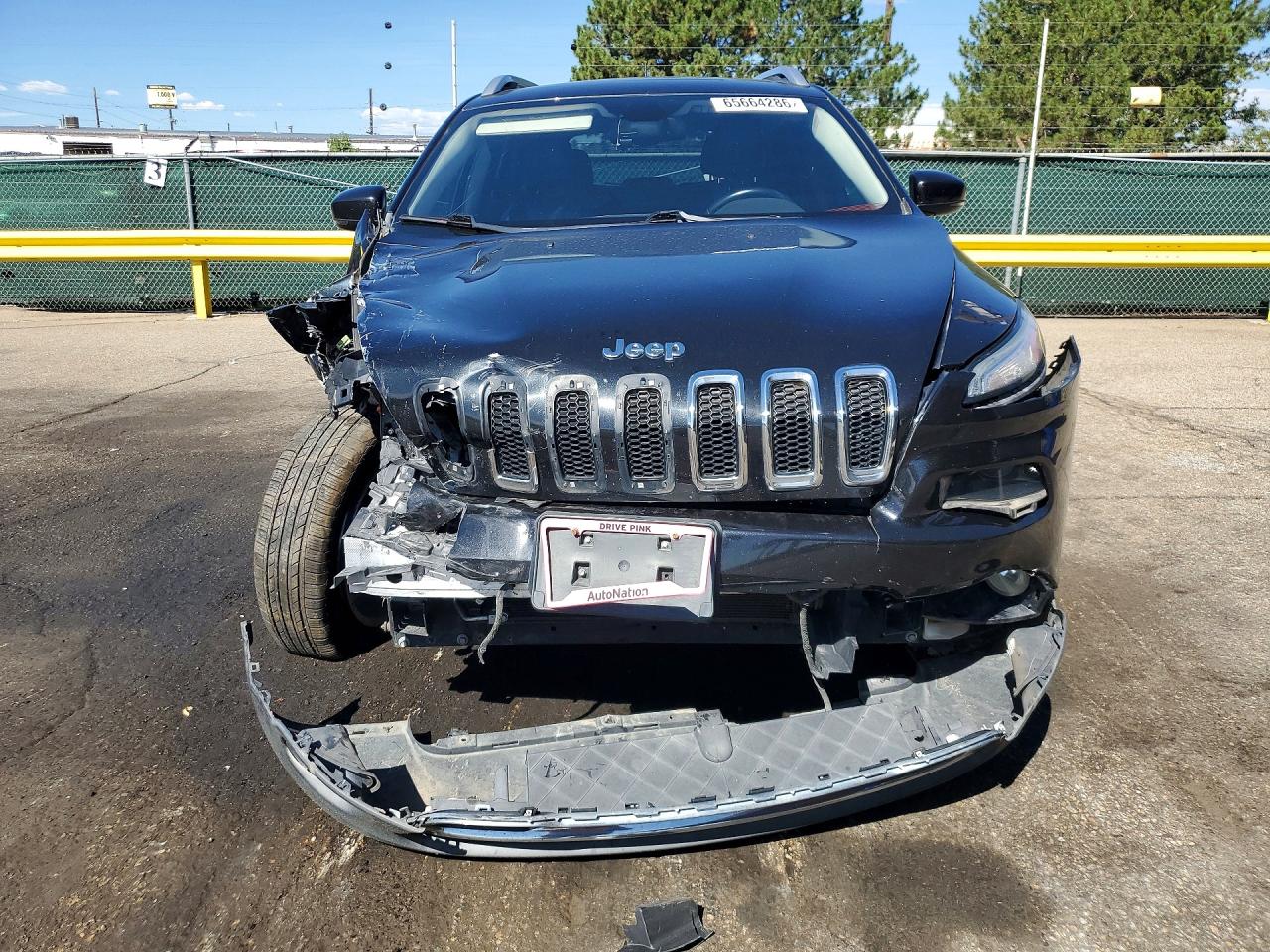 2014 Jeep Cherokee Limited Black vin: 1C4PJMDB5EW145585
