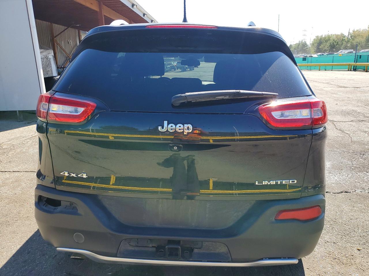 2014 Jeep Cherokee Limited Black vin: 1C4PJMDB5EW145585