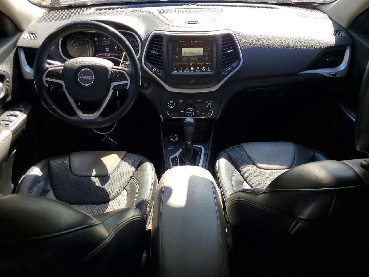 2014 Jeep Cherokee Limited Black vin: 1C4PJMDB5EW145585