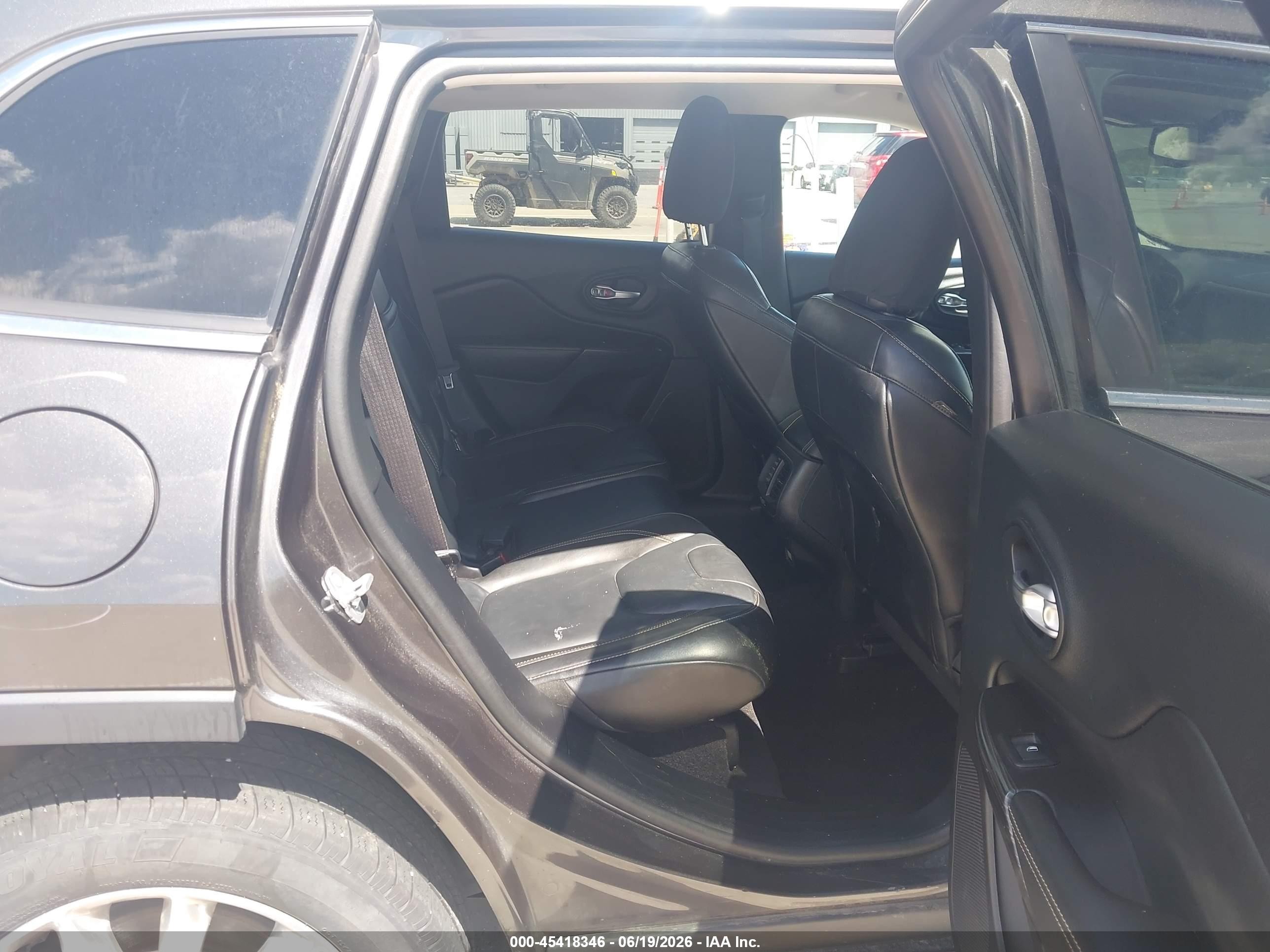 2014 Jeep Cherokee Limited Teal vin: 1C4PJMDB5EW275947