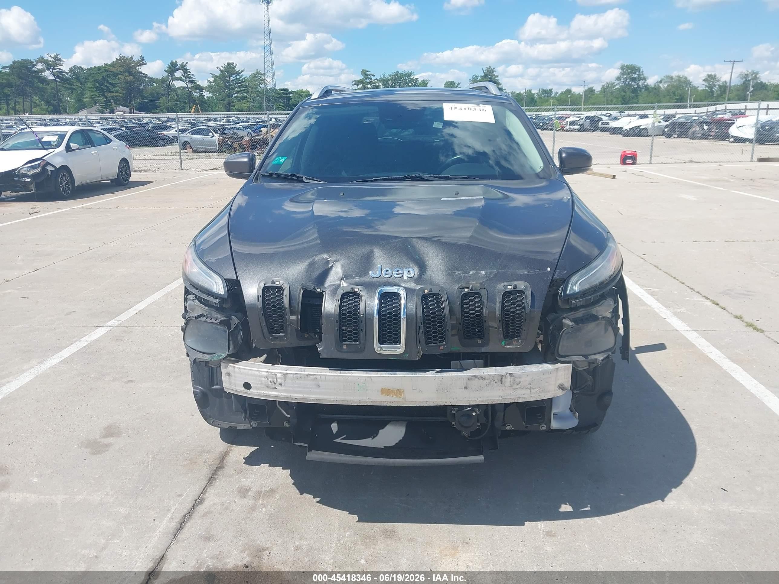 2014 Jeep Cherokee Limited Teal vin: 1C4PJMDB5EW275947
