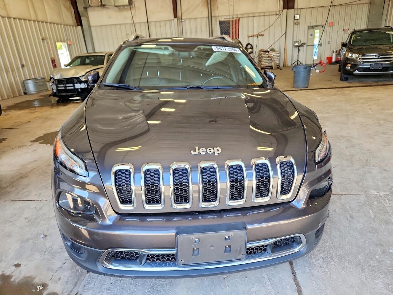 2015 Jeep Cherokee Limited Gray vin: 1C4PJMDB5FW698982