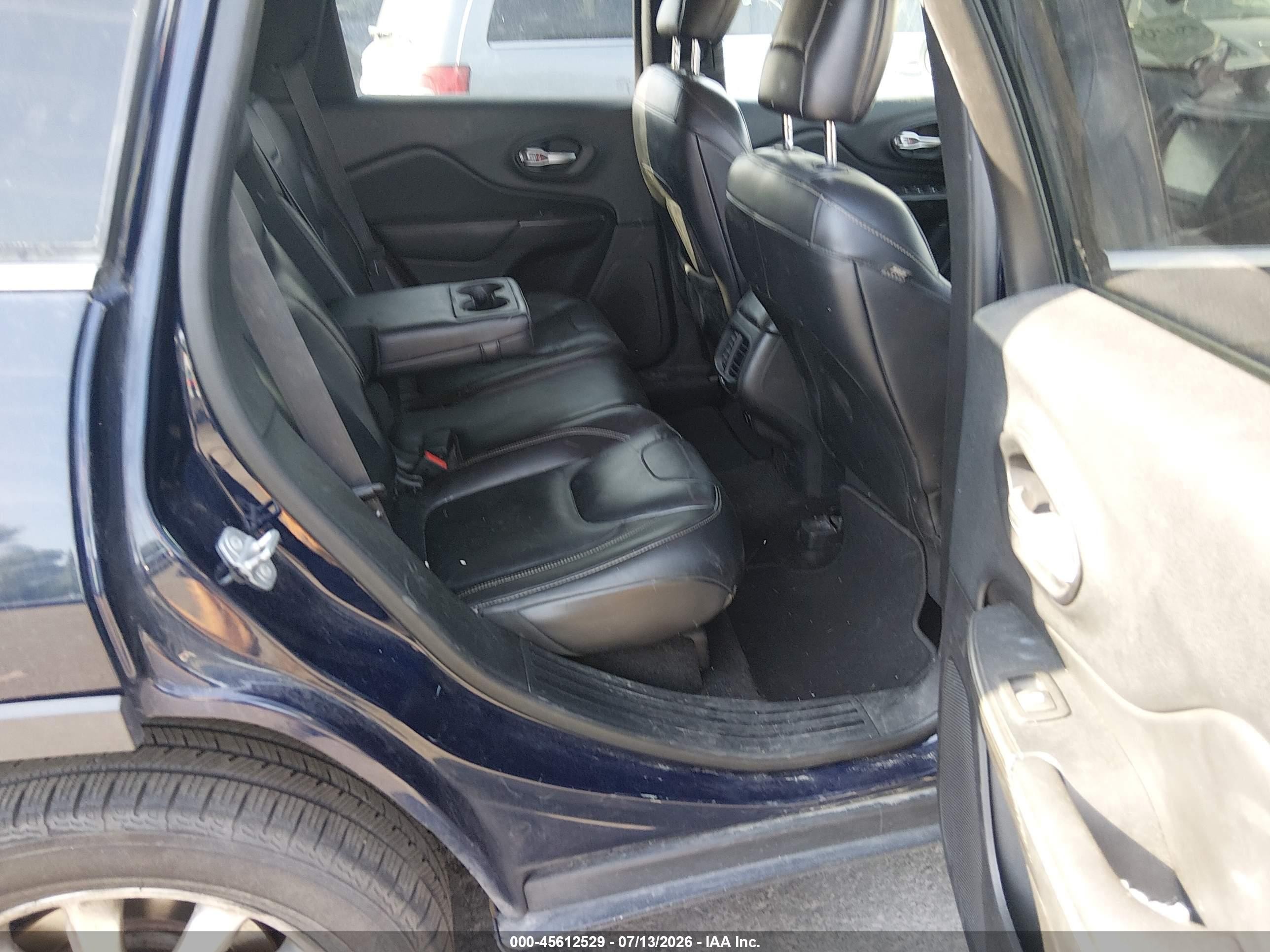 2015 Jeep Cherokee Limited Синий vin: 1C4PJMDB5FW772160