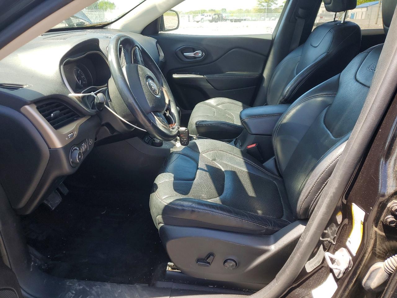 2014 Jeep Cherokee Limited Черный vin: 1C4PJMDB6EW131453