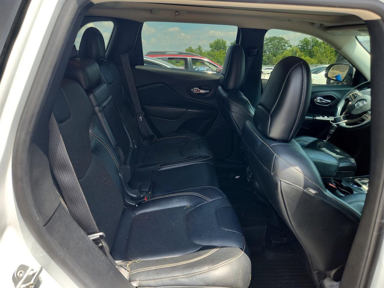2014 Jeep Cherokee Limited White vin: 1C4PJMDB6EW246747
