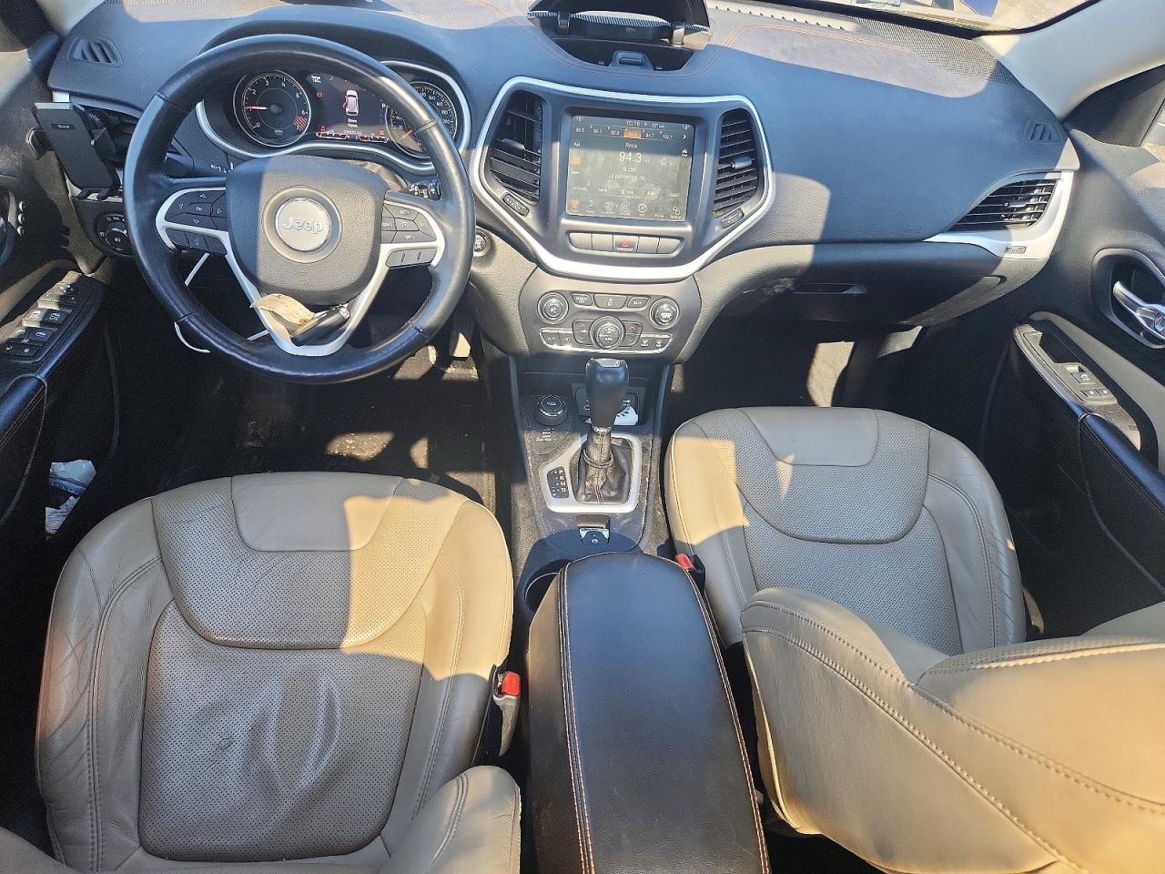 2015 Jeep Cherokee Limited Blue vin: 1C4PJMDB6FW509109