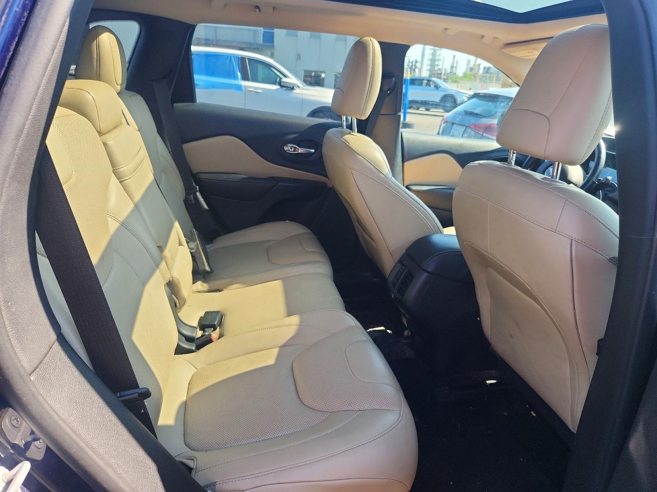 2015 Jeep Cherokee Limited Blue vin: 1C4PJMDB6FW509109