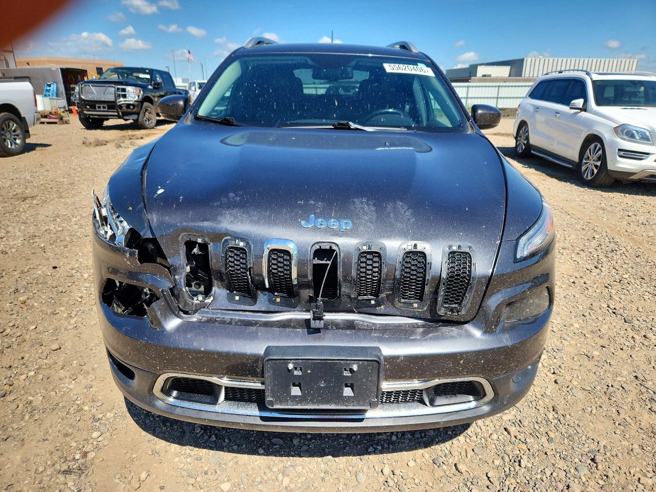 2017 Jeep Cherokee Limited Gray vin: 1C4PJMDB6HW532327