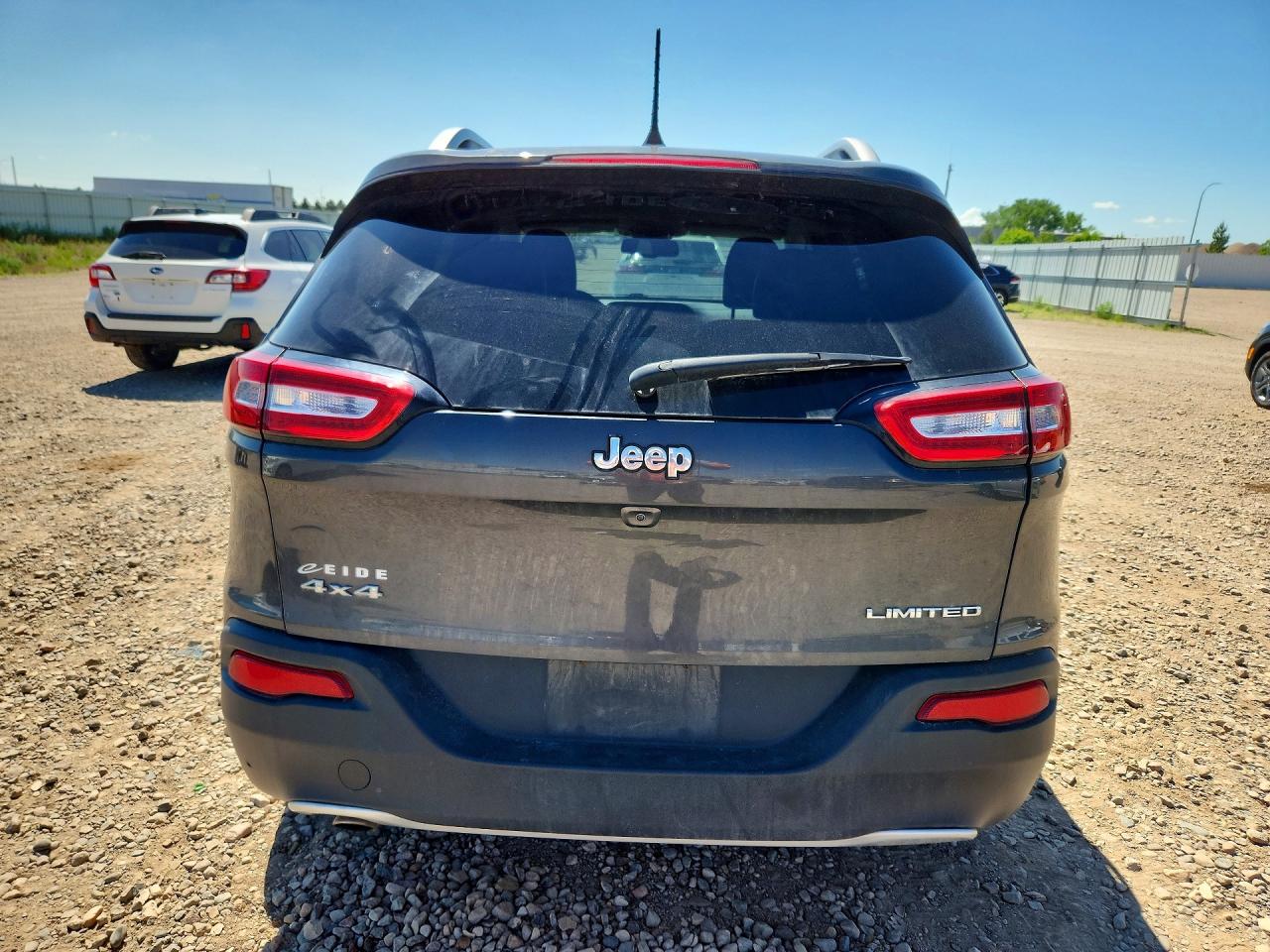 2017 Jeep Cherokee Limited Gray vin: 1C4PJMDB6HW532327