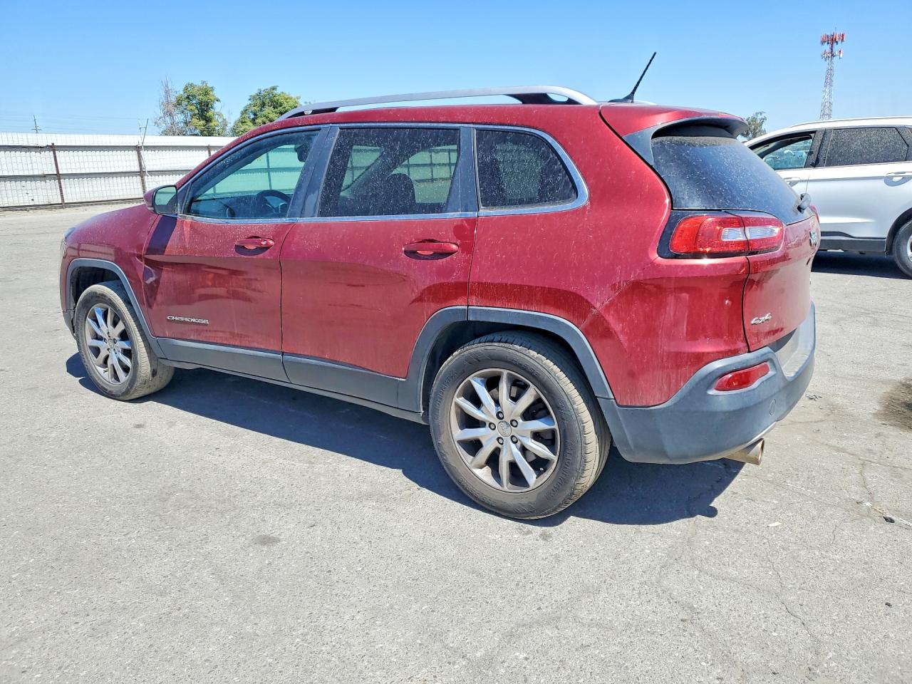 2014 Jeep Cherokee Limited Red vin: 1C4PJMDB8EW159061