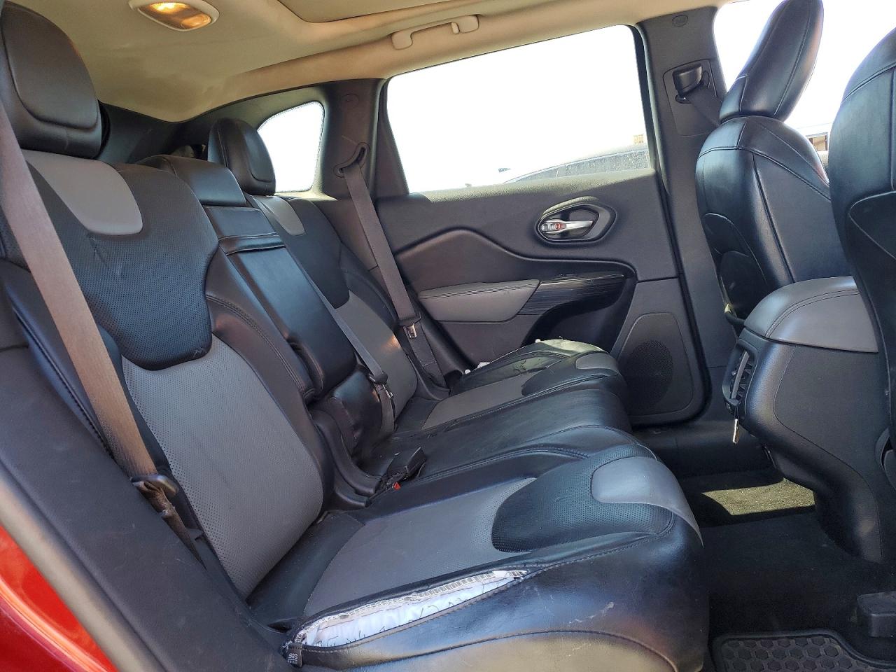 2014 Jeep Cherokee Limited Red vin: 1C4PJMDB8EW159061
