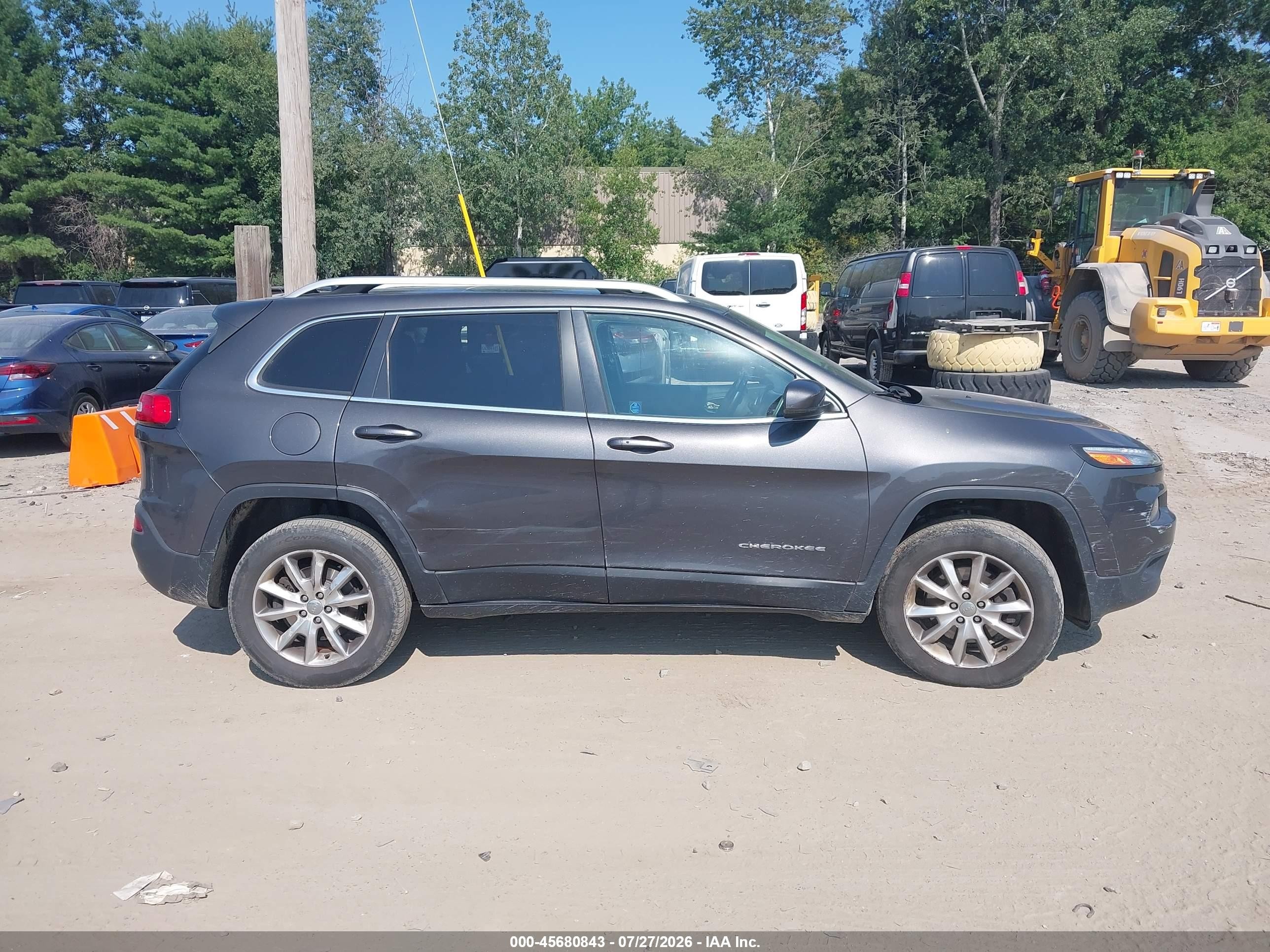 2014 Jeep Cherokee Limited Black vin: 1C4PJMDB8EW159139