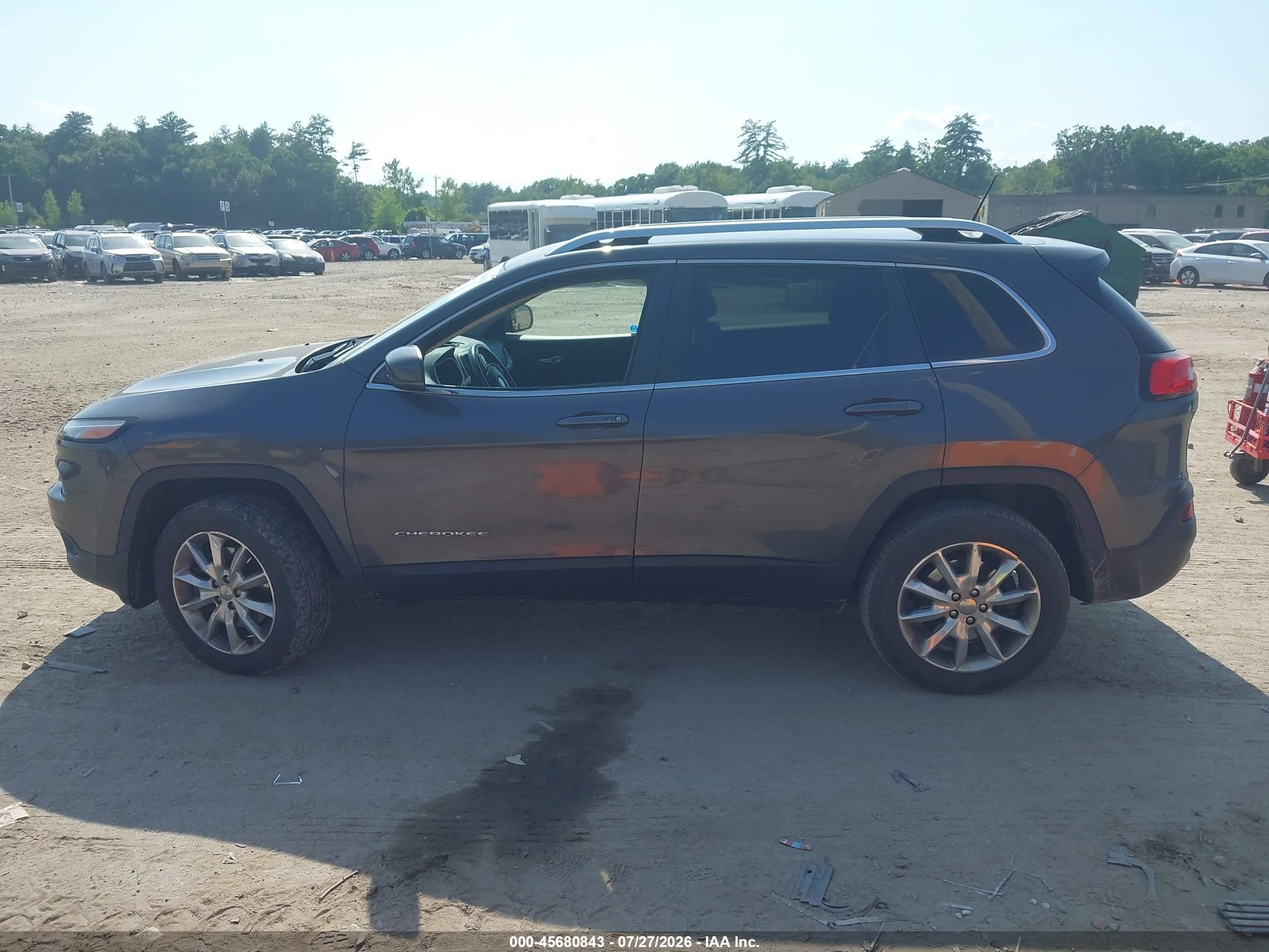 2014 Jeep Cherokee Limited Black vin: 1C4PJMDB8EW159139