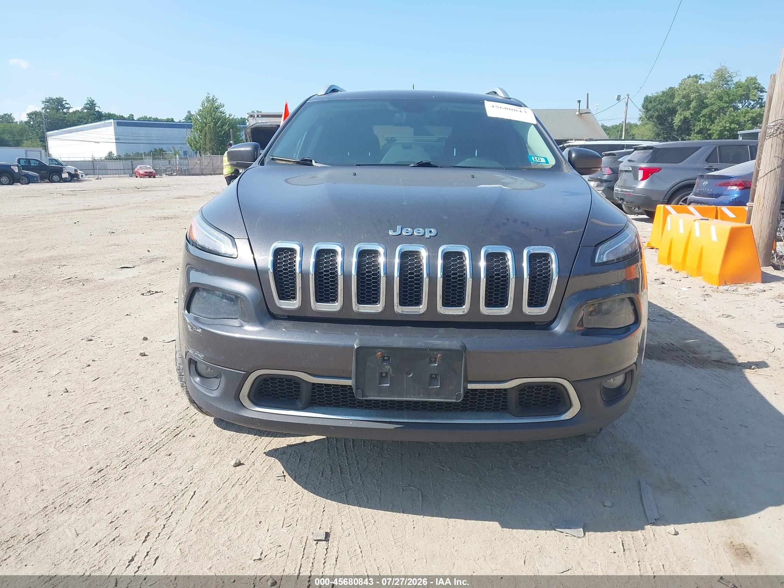 2014 Jeep Cherokee Limited Black vin: 1C4PJMDB8EW159139