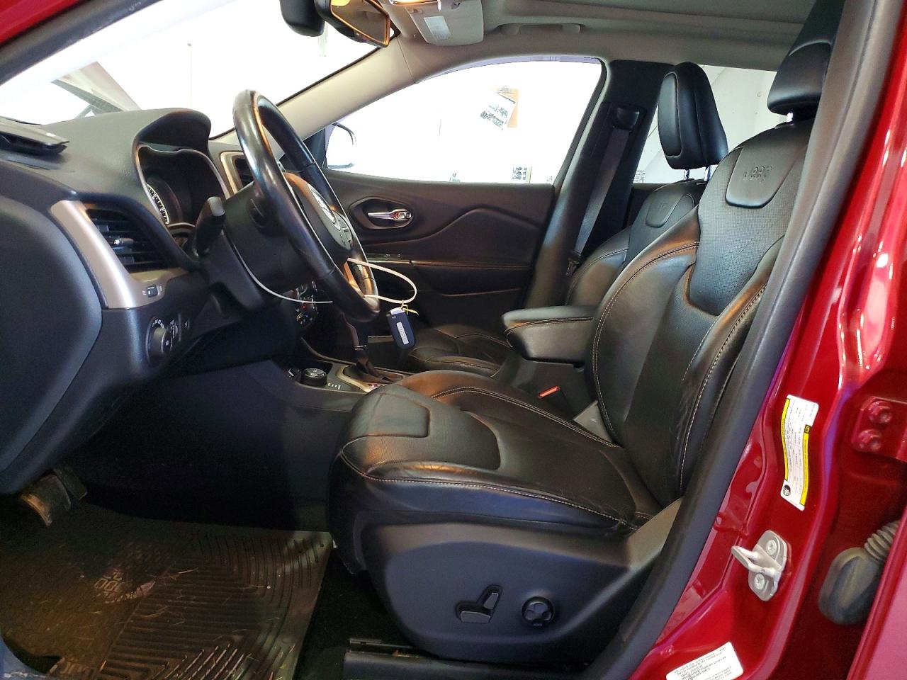 2014 Jeep Cherokee Limited Red vin: 1C4PJMDB8EW191296