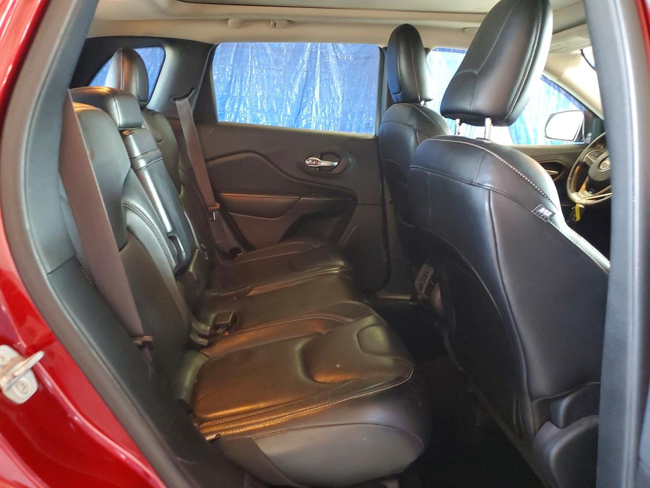 2014 Jeep Cherokee Limited Red vin: 1C4PJMDB8EW191296