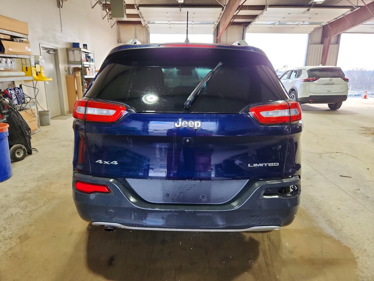 2016 Jeep Cherokee Limited Blue vin: 1C4PJMDB9GW259771