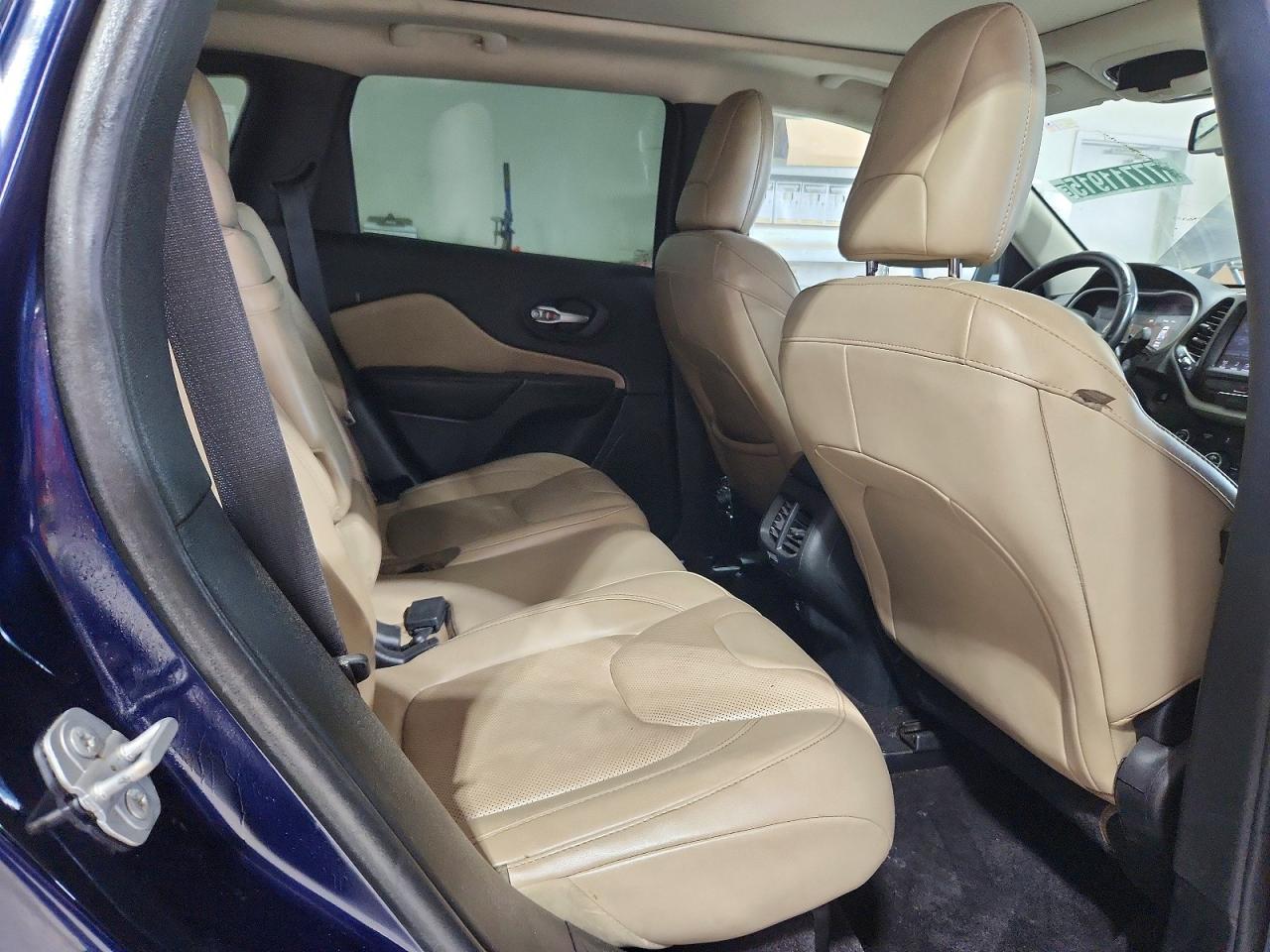2016 Jeep Cherokee Limited Blue vin: 1C4PJMDB9GW259771