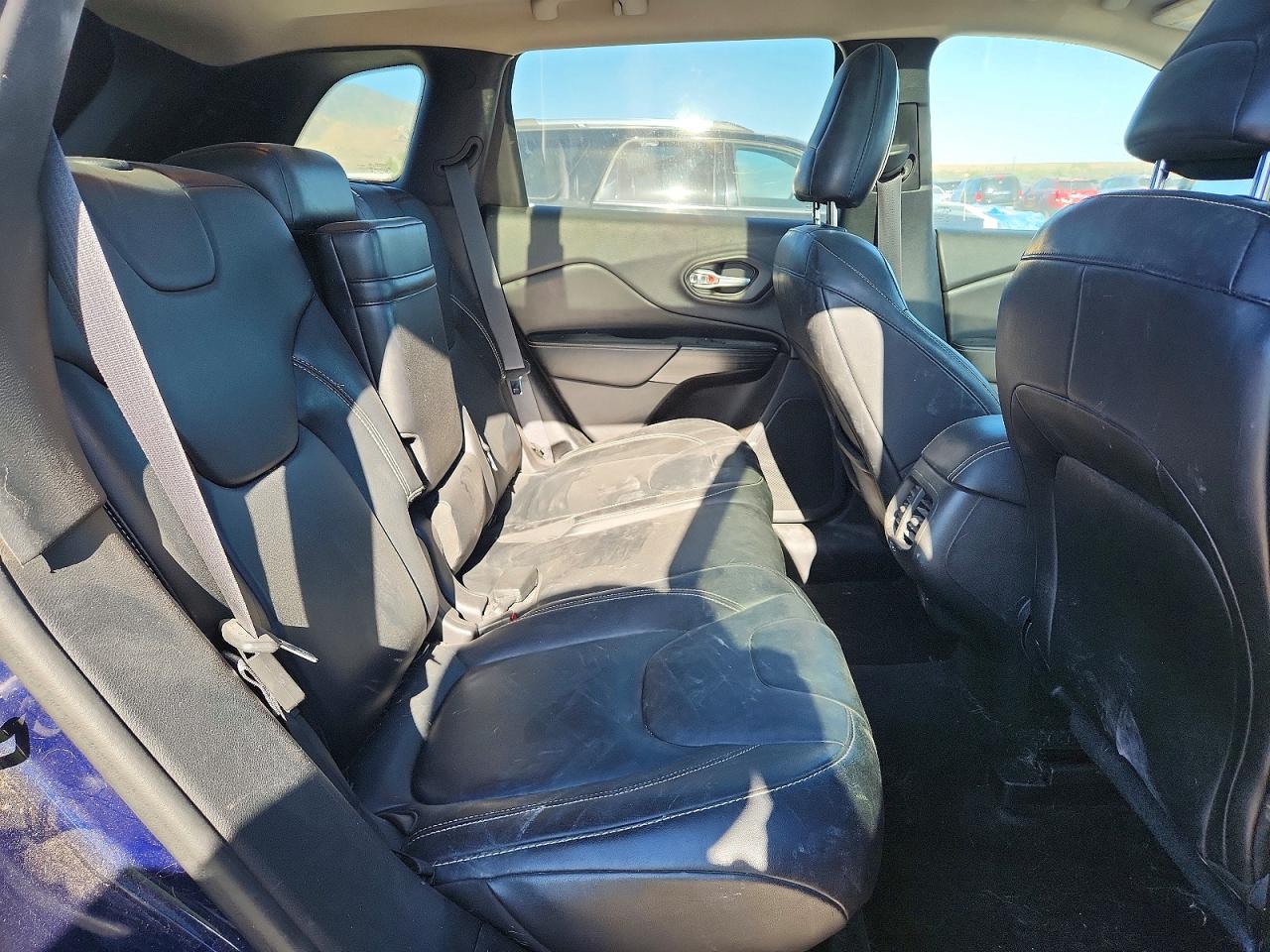 2014 Jeep Cherokee Limited Синий vin: 1C4PJMDBXEW320185