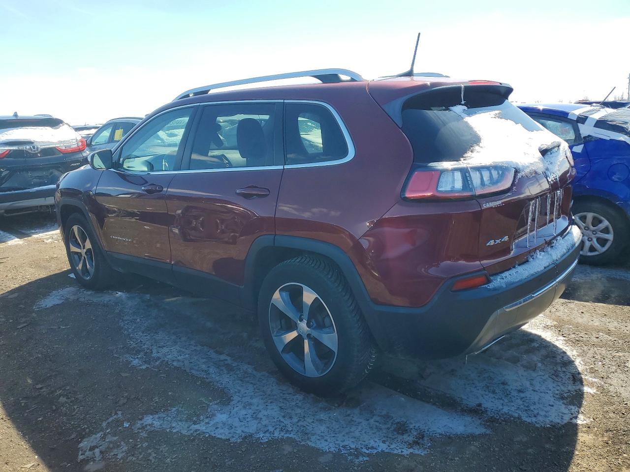 2019 Jeep Cherokee Limited Red vin: 1C4PJMDN2KD209325