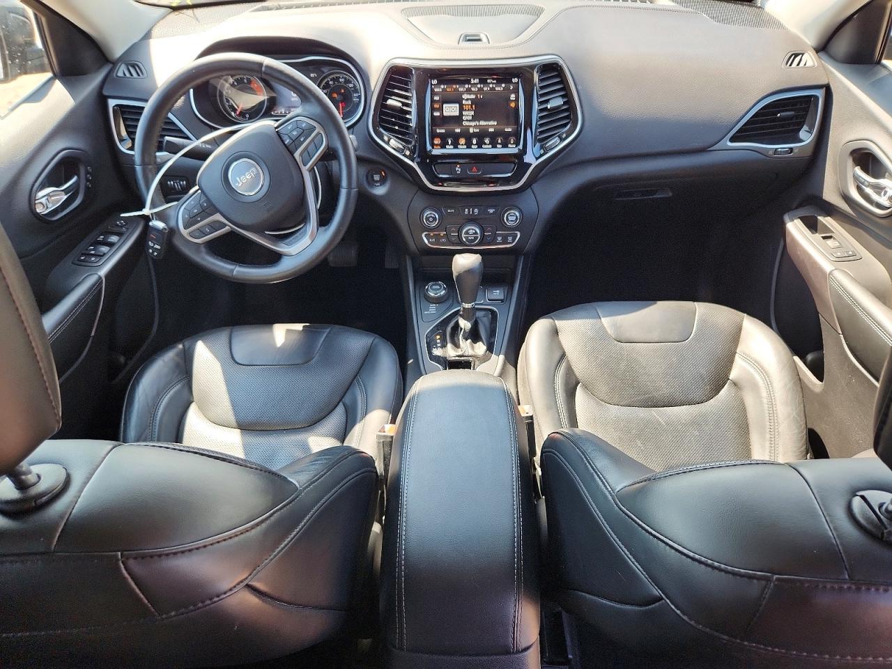 2019 Jeep Cherokee Limited Black vin: 1C4PJMDN7KD209174