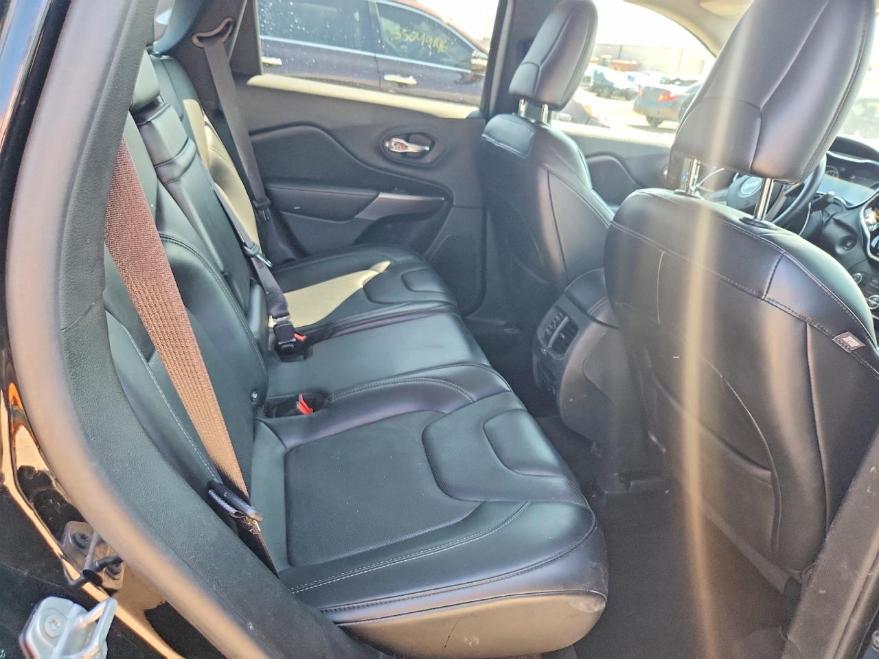 2019 Jeep Cherokee Limited Black vin: 1C4PJMDN7KD209174