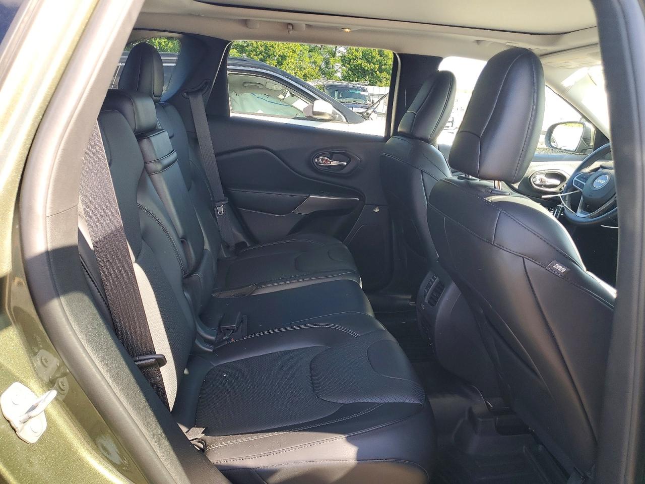2019 Jeep Cherokee Limited Green vin: 1C4PJMDN8KD151186