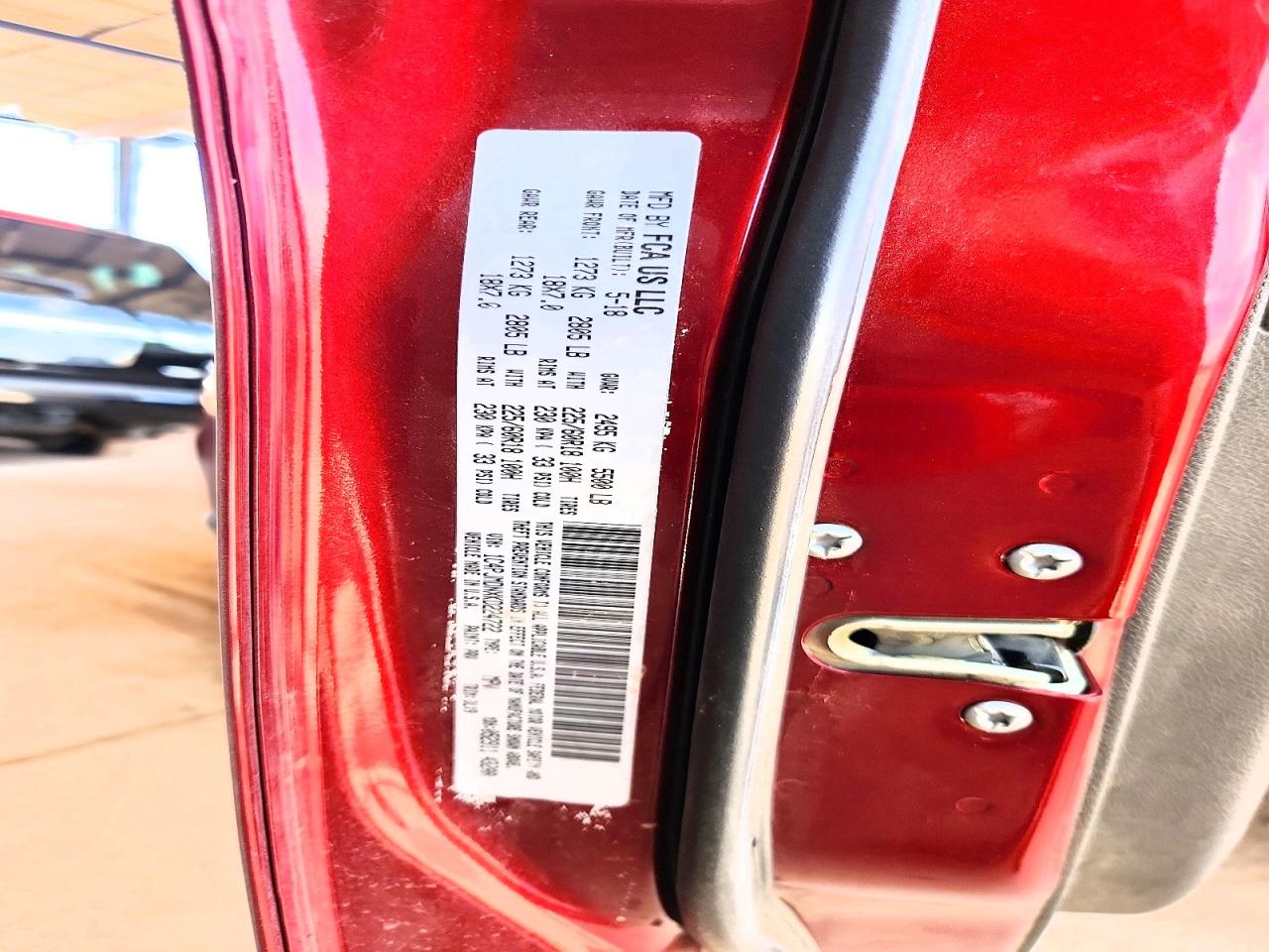 2019 Jeep Cherokee Limited Red vin: 1C4PJMDNXKD224722