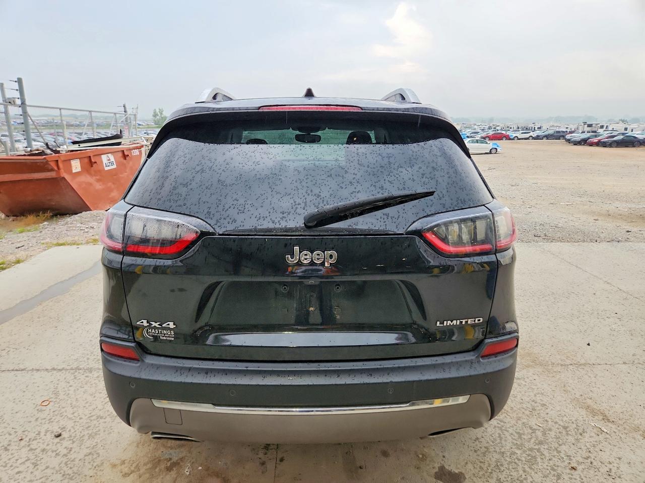 2019 Jeep Cherokee Limited Black vin: 1C4PJMDNXKD335769