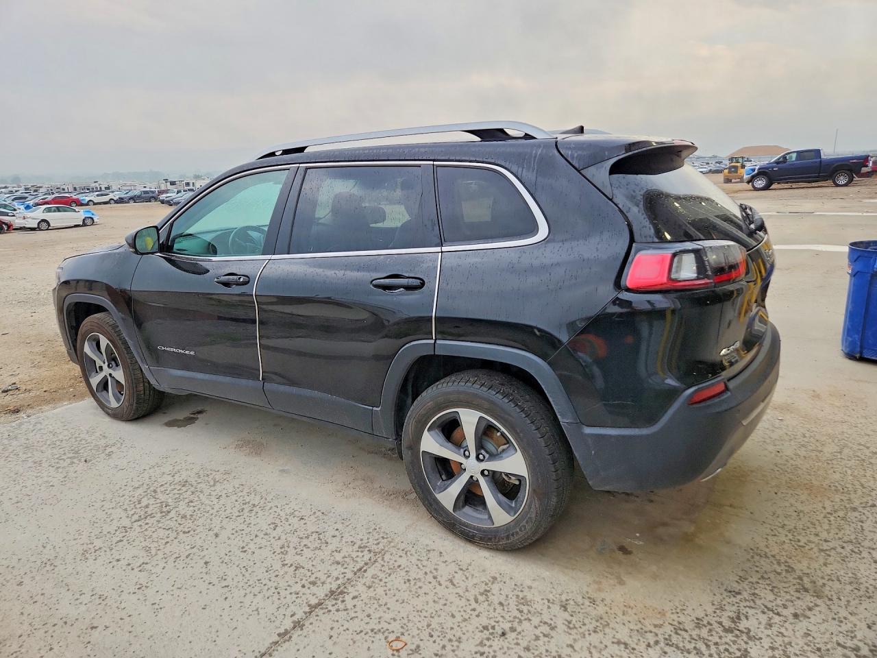 2019 Jeep Cherokee Limited Black vin: 1C4PJMDNXKD335769