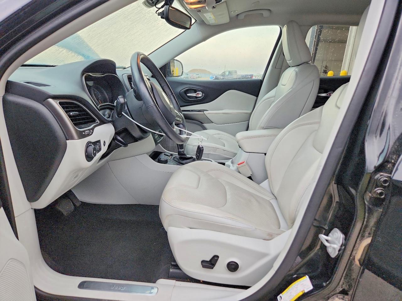 2019 Jeep Cherokee Limited Black vin: 1C4PJMDNXKD335769