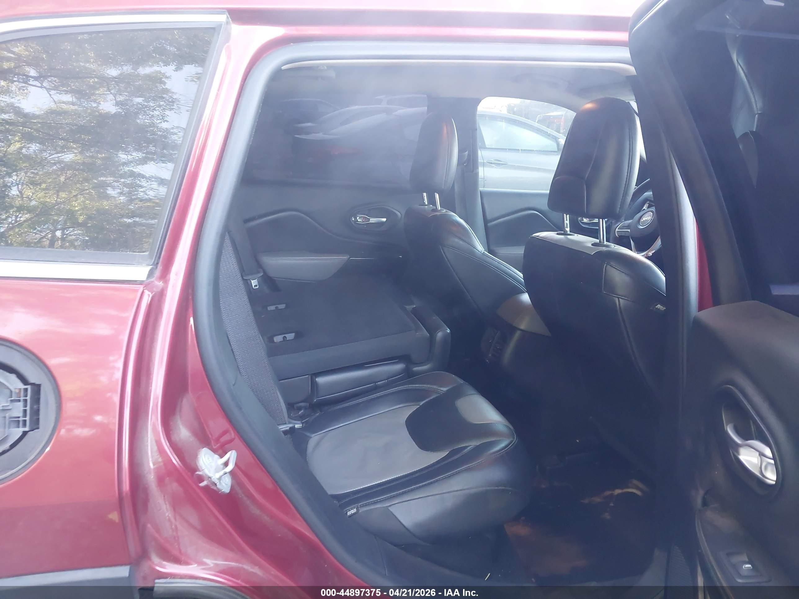 2014 Jeep Cherokee Limited Red vin: 1C4PJMDS0EW132050