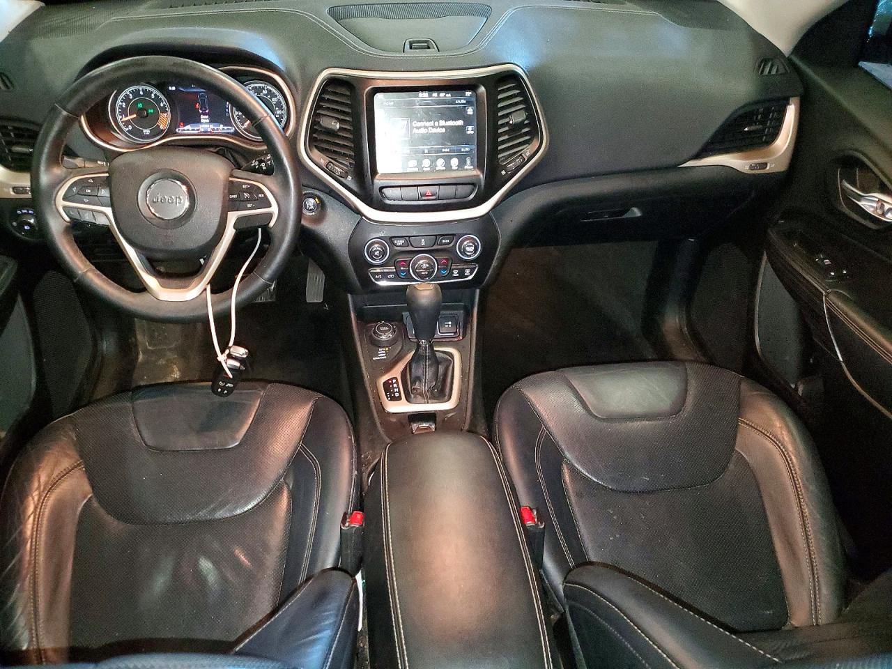 2014 Jeep Cherokee Limited White vin: 1C4PJMDS0EW193494