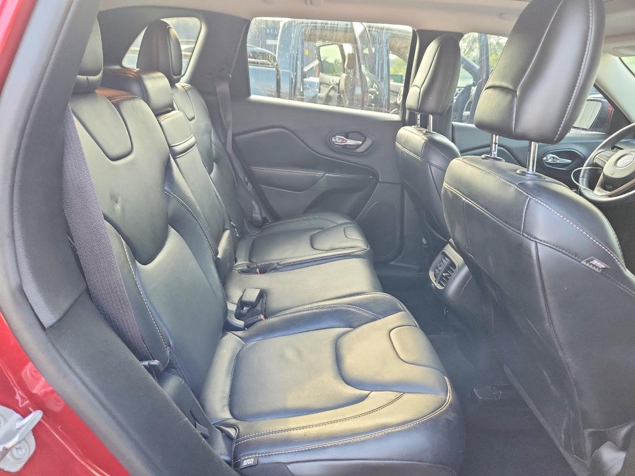 2014 Jeep Cherokee Limited Burgundy vin: 1C4PJMDS0EW210181