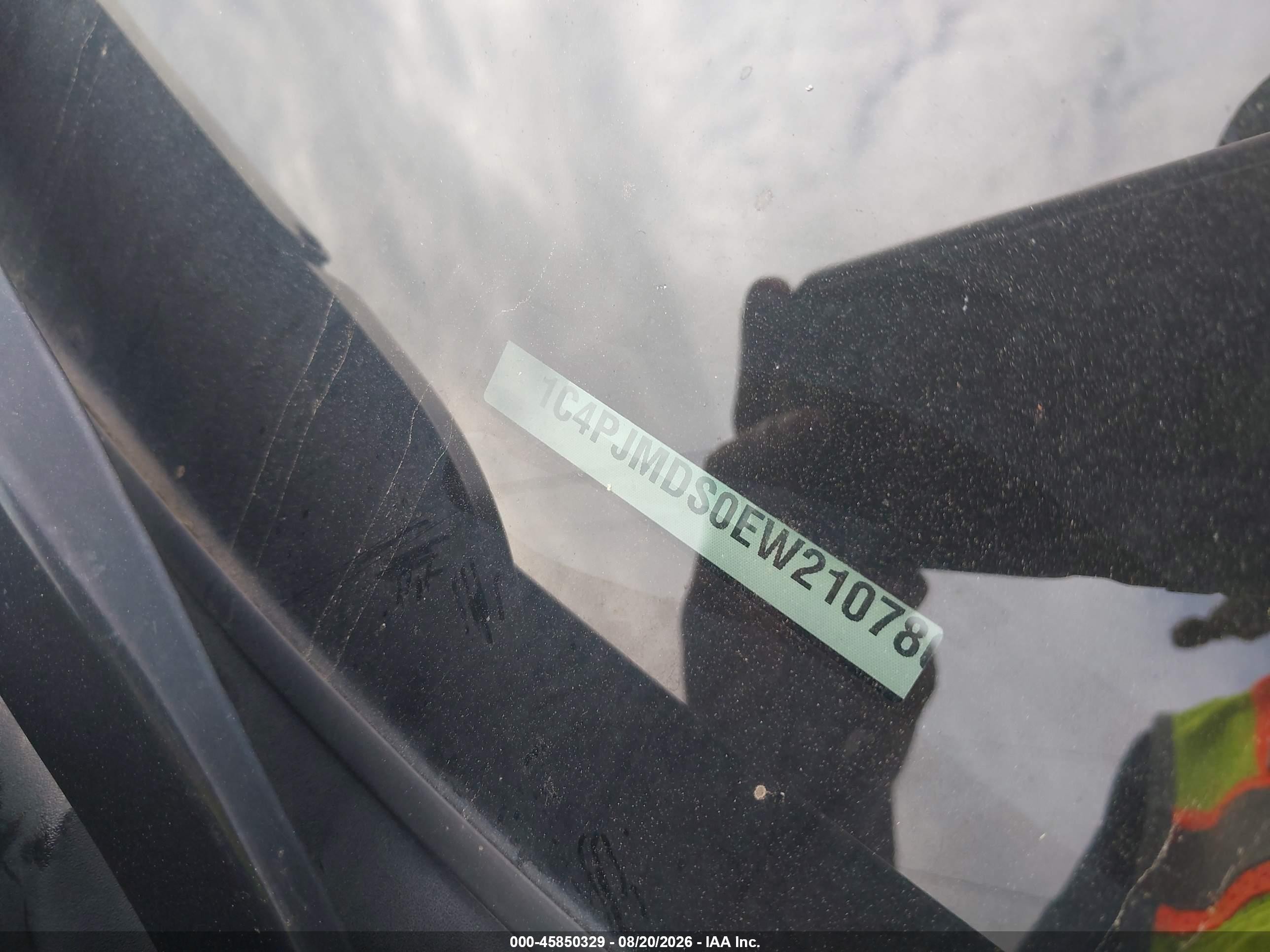 2014 Jeep Cherokee Limited Black vin: 1C4PJMDS0EW210780
