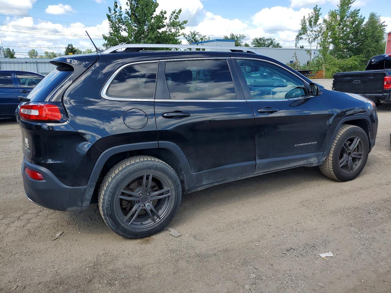 2014 Jeep Cherokee Limited Черный vin: 1C4PJMDS0EW223867