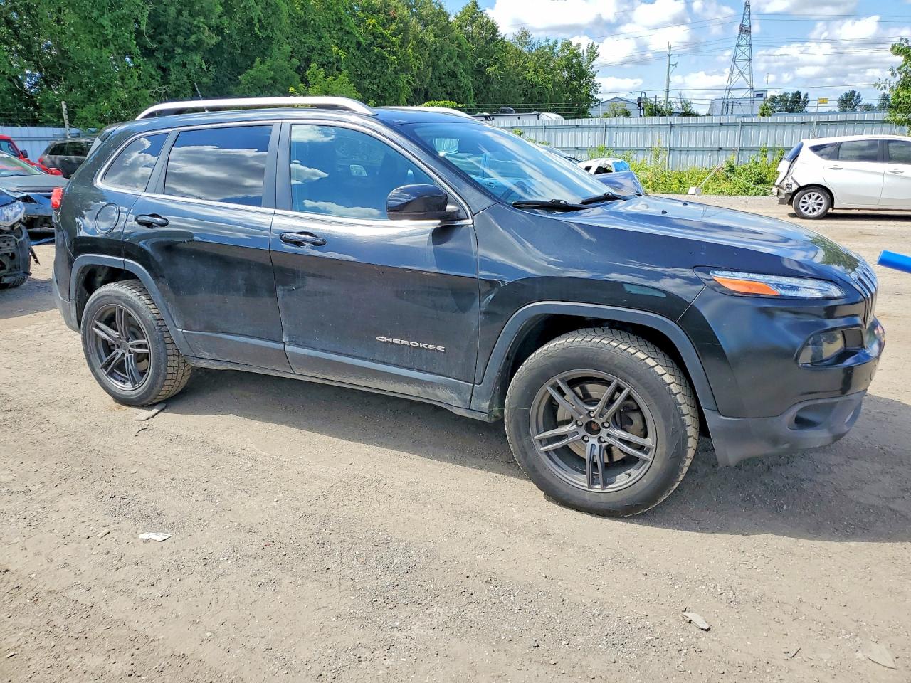 2014 Jeep Cherokee Limited Черный vin: 1C4PJMDS0EW223867