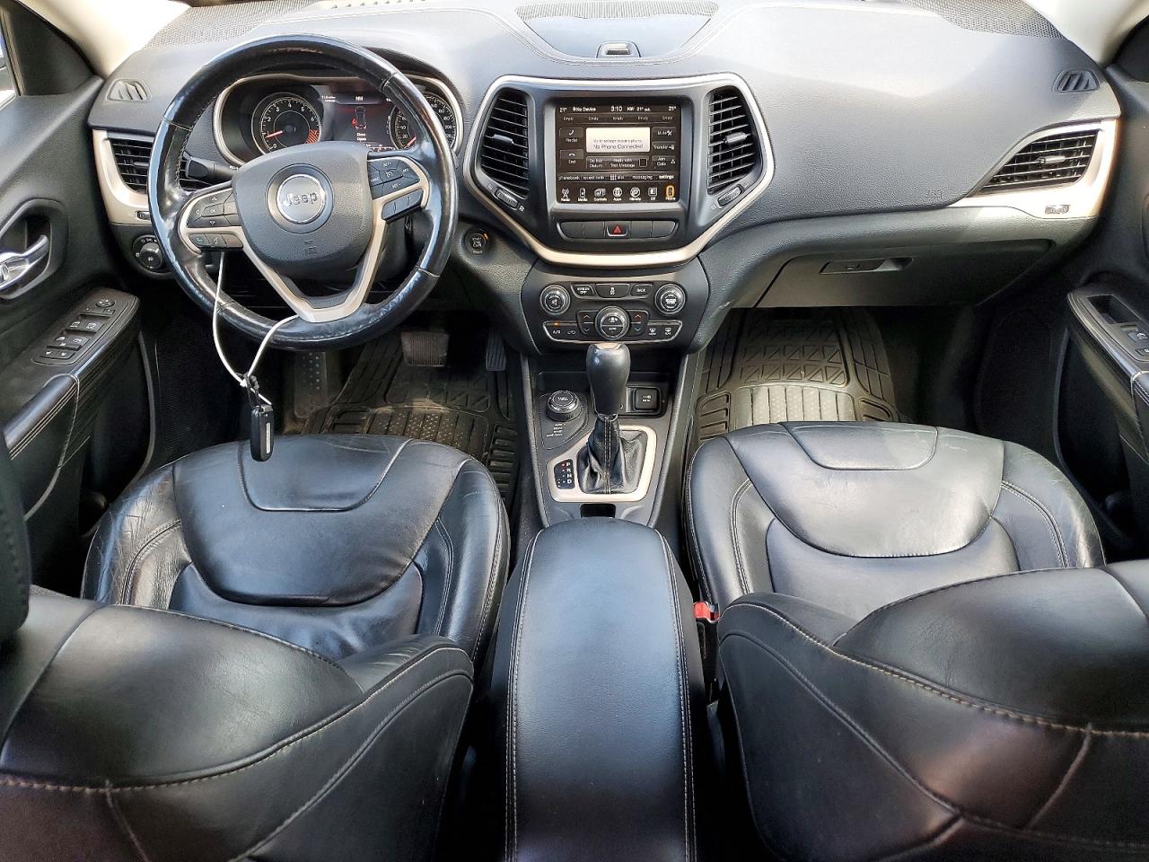 2014 Jeep Cherokee Limited Черный vin: 1C4PJMDS0EW223867