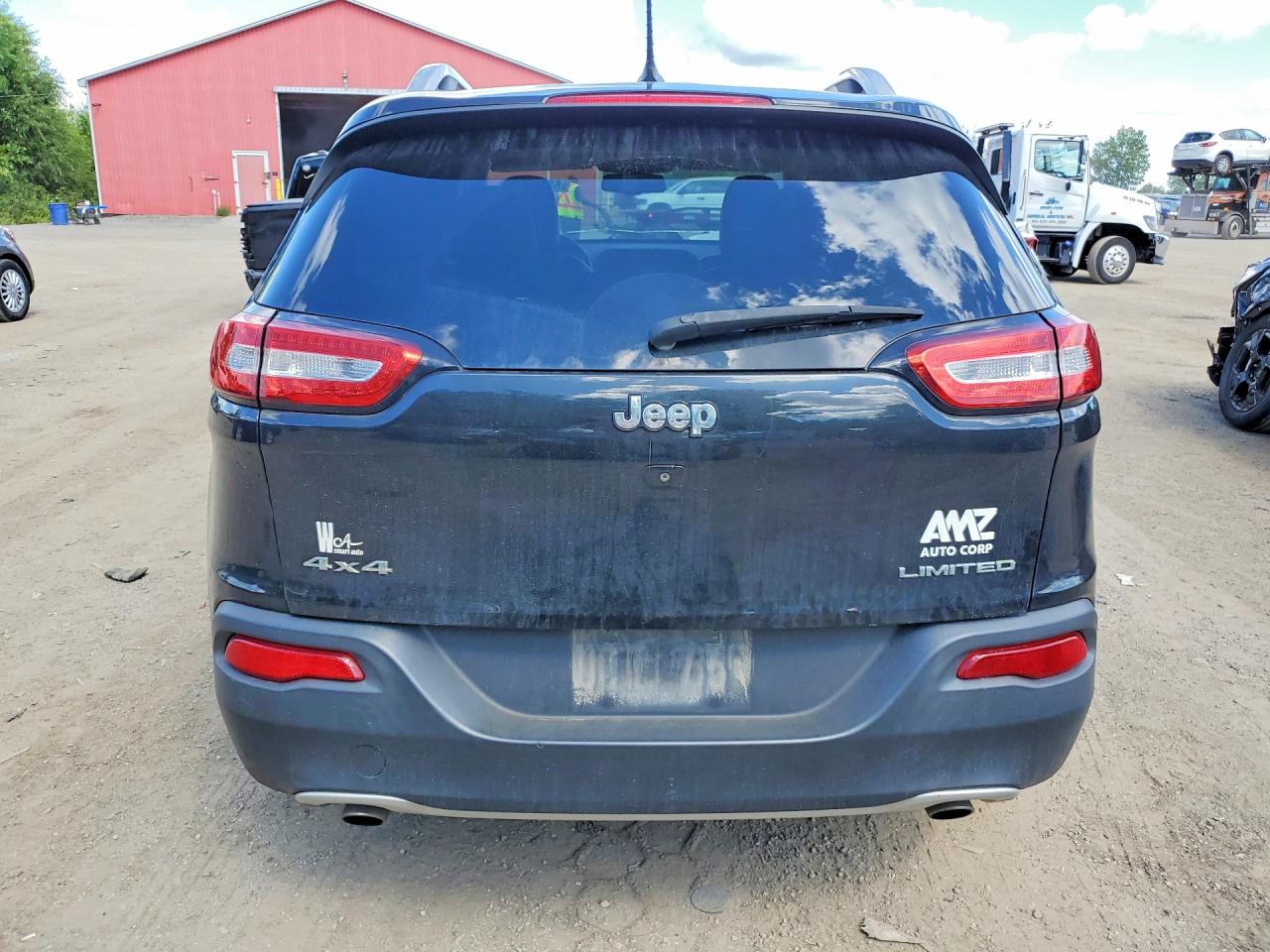 2014 Jeep Cherokee Limited Черный vin: 1C4PJMDS0EW223867