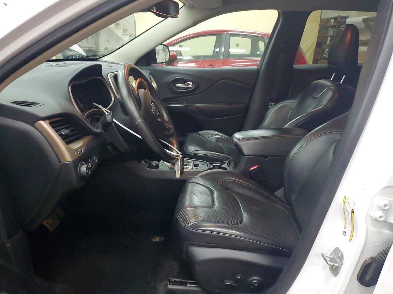 2014 Jeep Cherokee Limited White vin: 1C4PJMDS0EW250325
