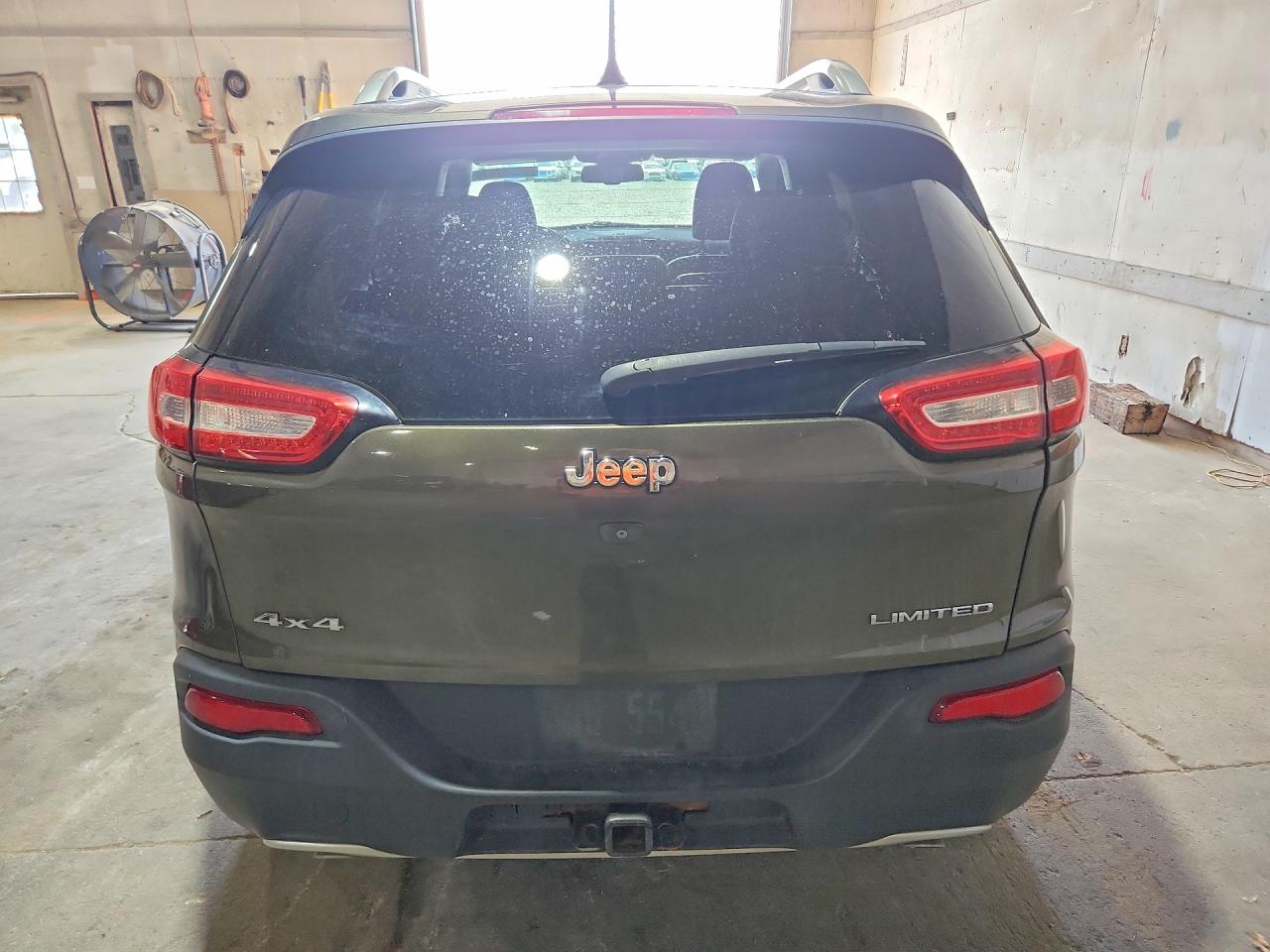 2014 Jeep Cherokee Limited Gray vin: 1C4PJMDS0EW260305