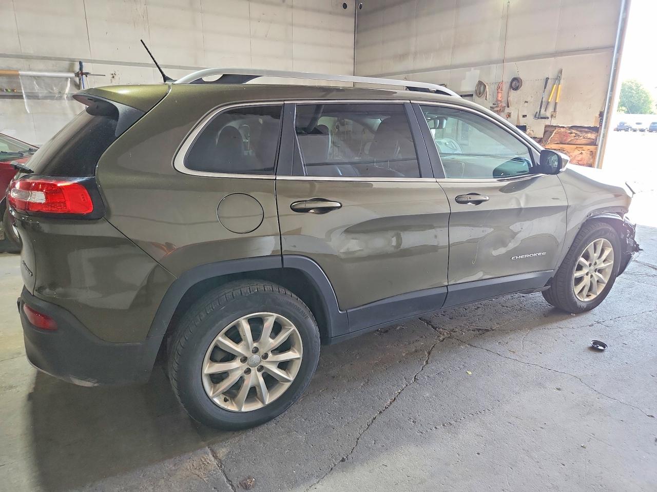 2014 Jeep Cherokee Limited Gray vin: 1C4PJMDS0EW260305