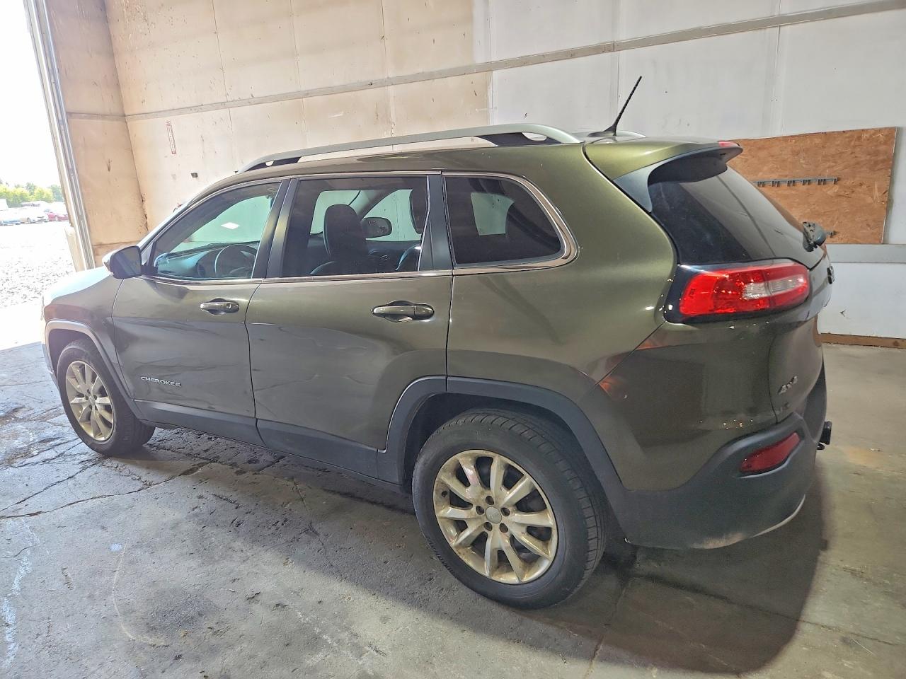 2014 Jeep Cherokee Limited Gray vin: 1C4PJMDS0EW260305
