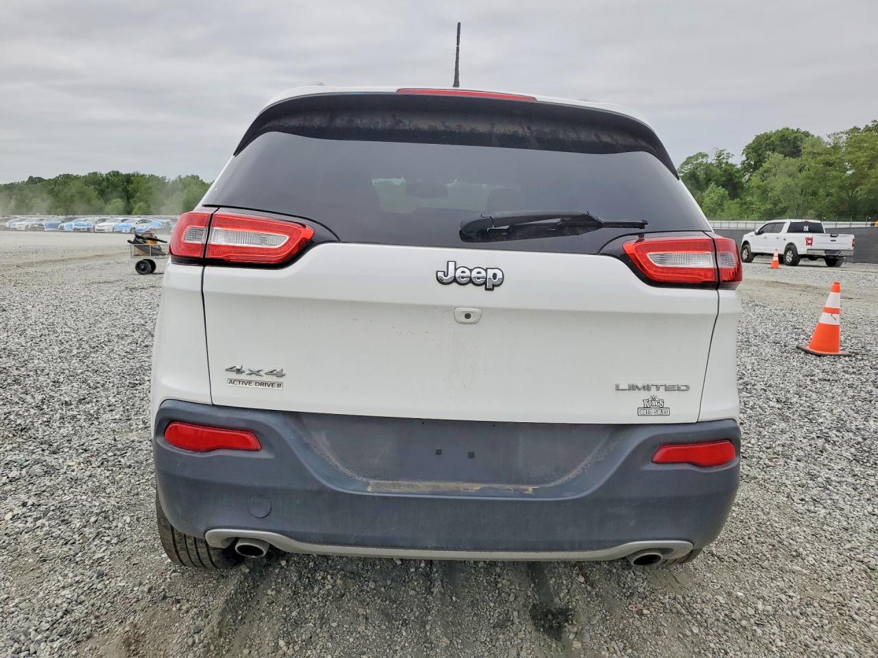 2014 Jeep Cherokee Limited Белый vin: 1C4PJMDS0EW320096
