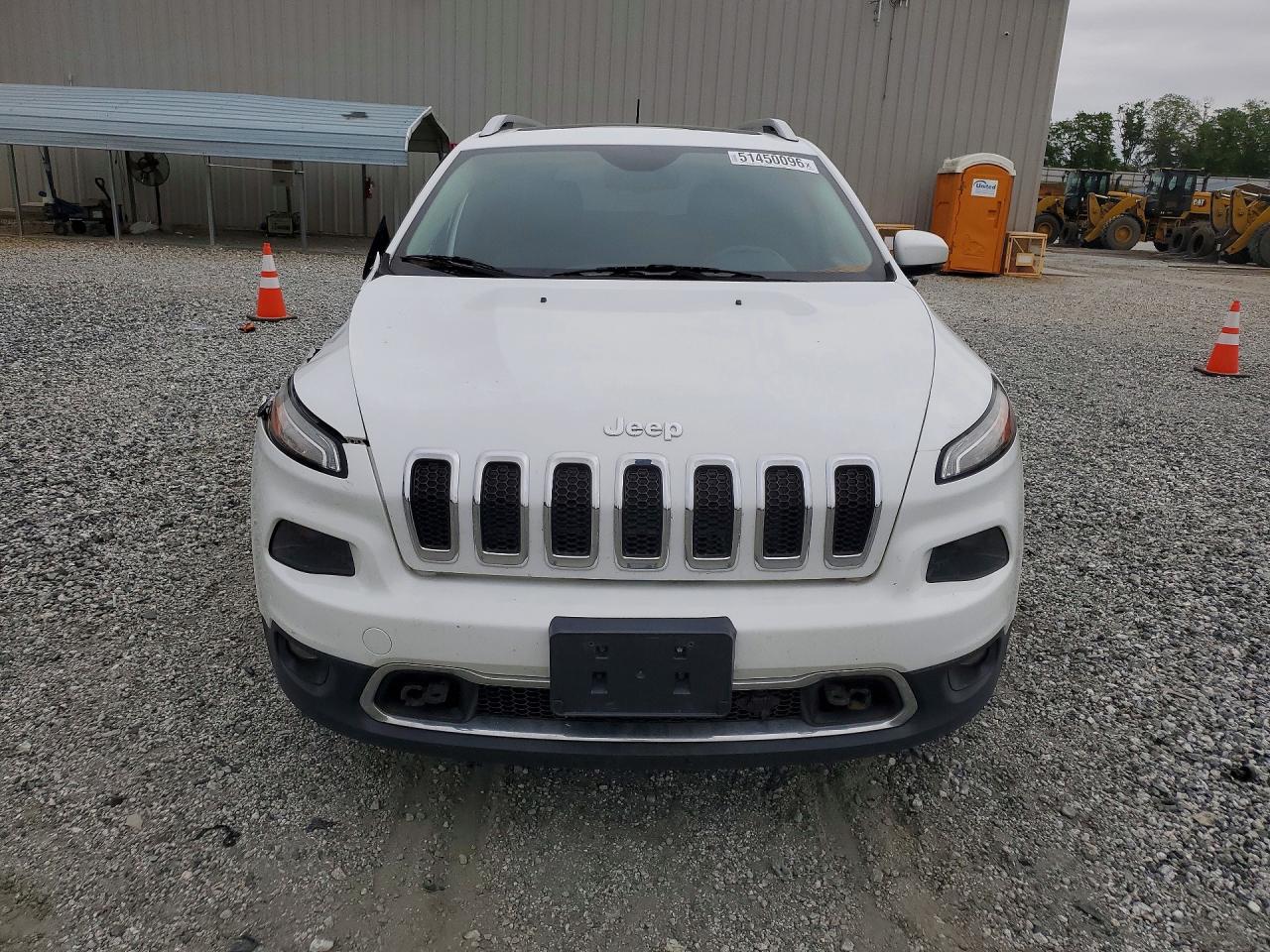 2014 Jeep Cherokee Limited Белый vin: 1C4PJMDS0EW320096