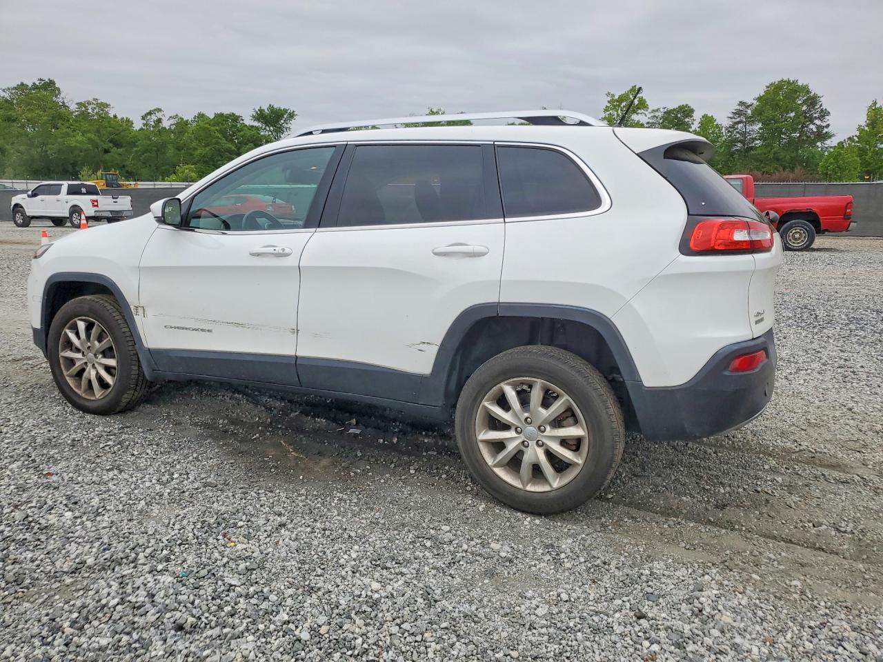 2014 Jeep Cherokee Limited Белый vin: 1C4PJMDS0EW320096